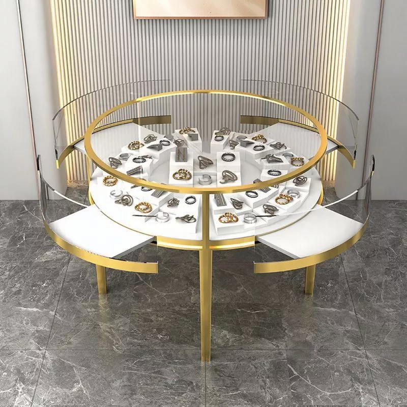 Glass Jewelry Display Table