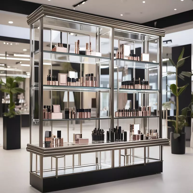 Make-up-Vitrine aus Eisen