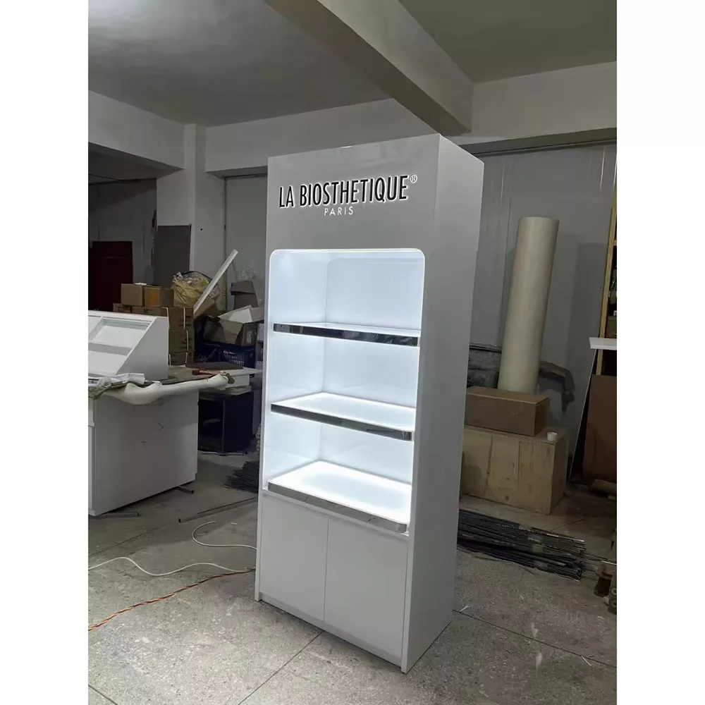 Edelstahl -Hautpflegeschrank